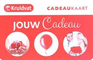 kruidvat cadeaukaart saldo checken